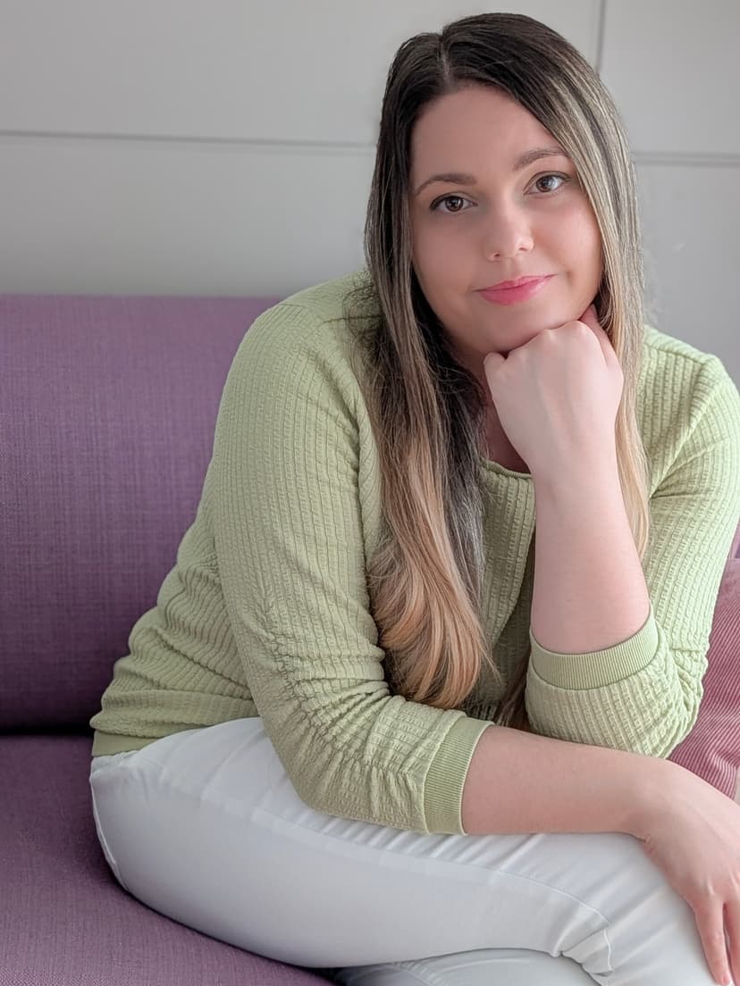 Portré Rehm Anita pszichológsusról